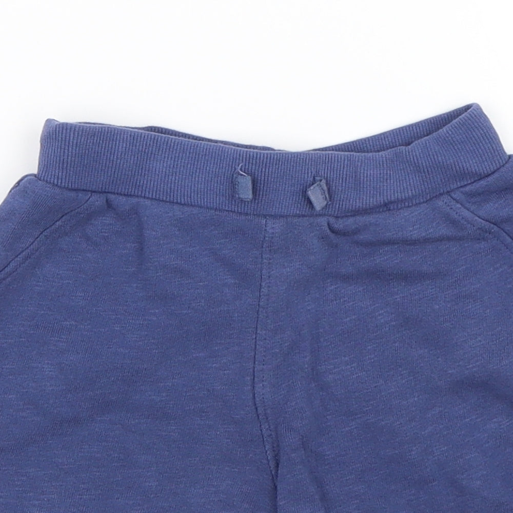 Marks and Spencer Boys Blue   Cropped Trousers Size 12-18 Months