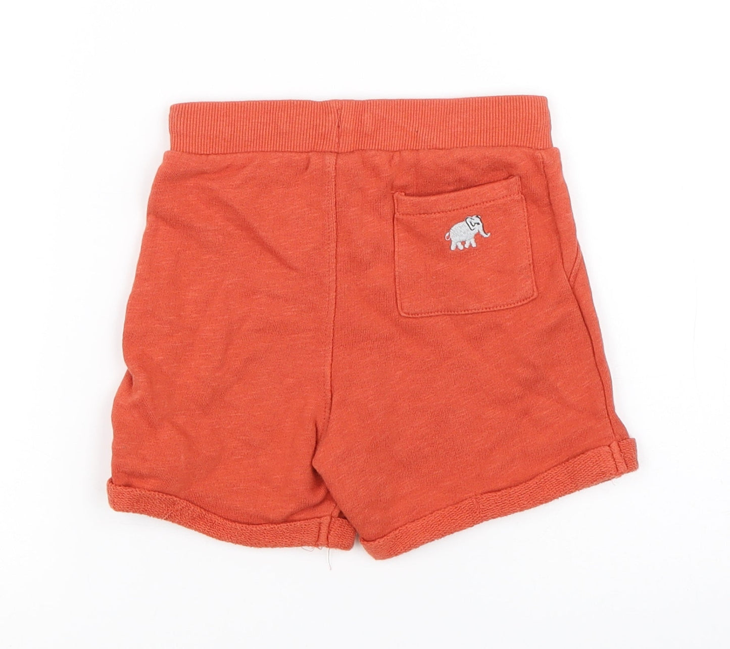 Marks and Spencer Boys Orange   Cropped Trousers Size 12-18 Months
