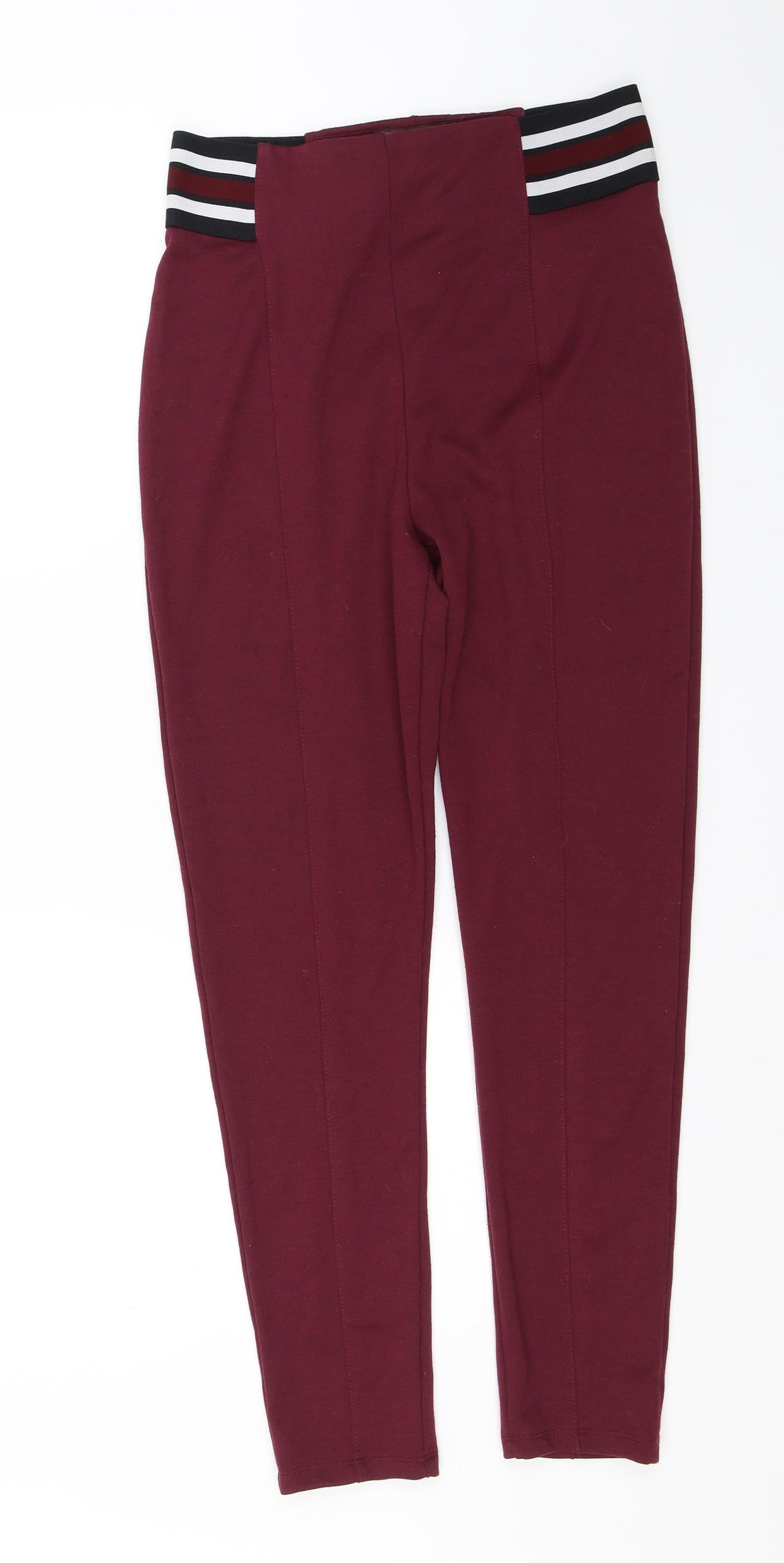Primark Womens Purple   Trousers  Size S L27 in