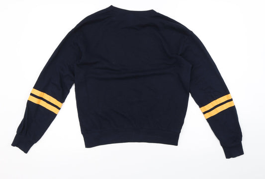 Divided Womens Blue   Pullover Sweatshirt Size XS