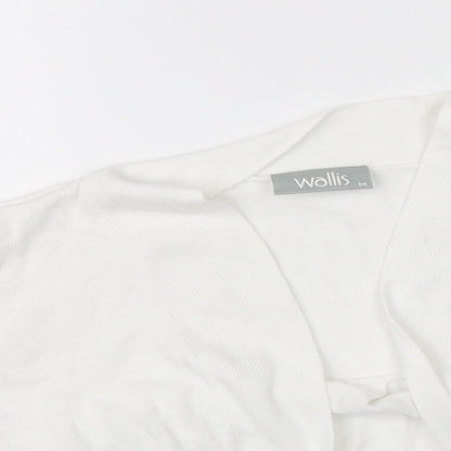 Wallis Womens White   Pullover Jumper Size M