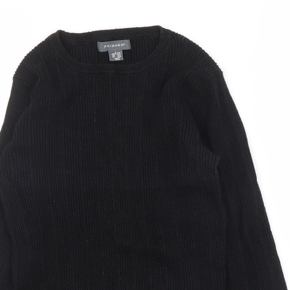 Primark Womens Black   Pullover Jumper Size L