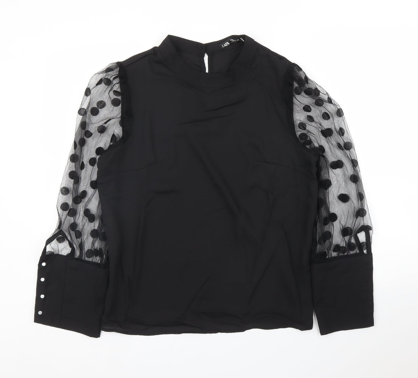 Lapa Womens Black   Basic Blouse Size M