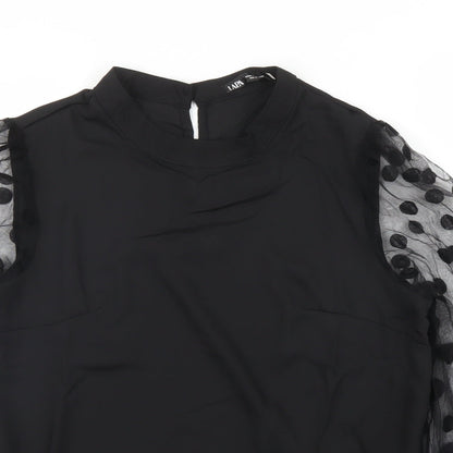 Lapa Womens Black   Basic Blouse Size M