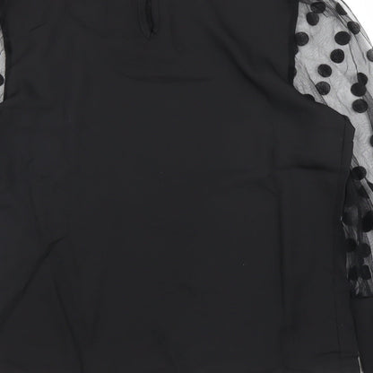 Lapa Womens Black   Basic Blouse Size M