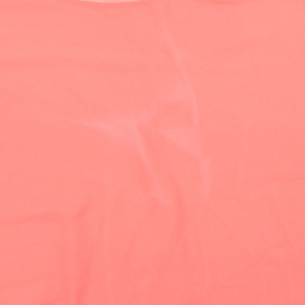 Little Mistress Womens Pink   Basic Blouse Size 10