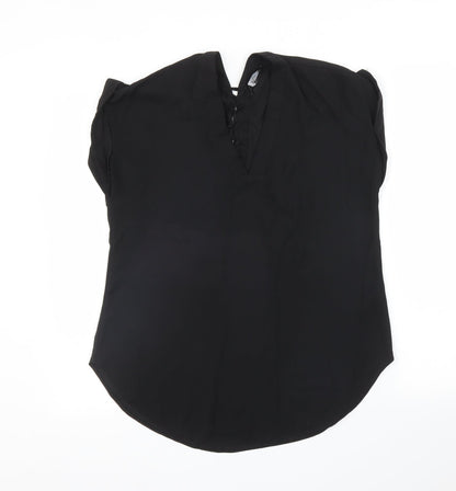 F&F Womens Black   Basic Blouse Size 10