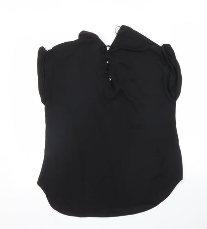 F&F Womens Black   Basic Blouse Size 10