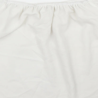 Stradavarius Womens White   Basic Blouse Size S