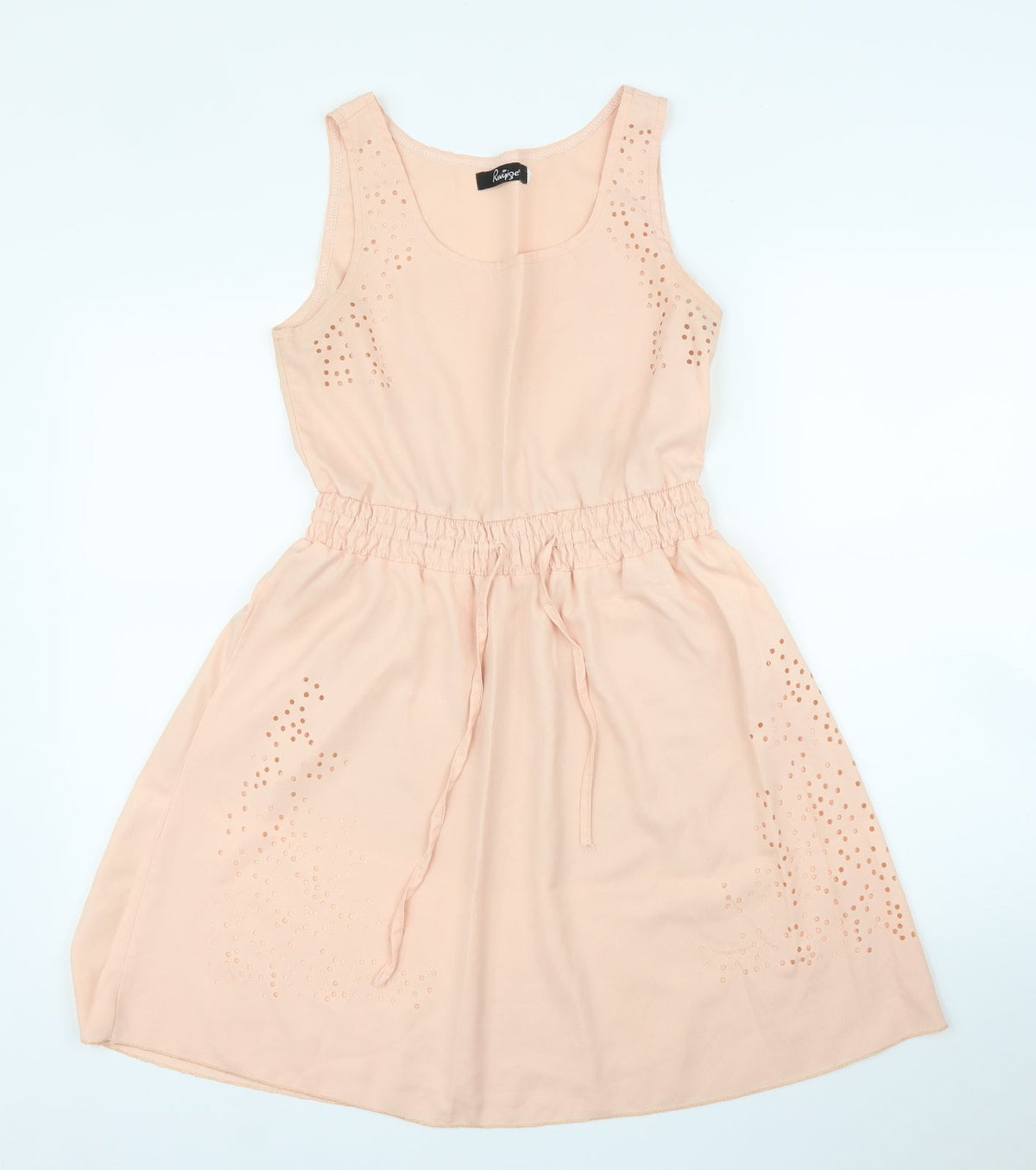 Additional front view of Ruiyige women’s pink a-line, size M