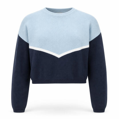 Mens UK Size M Pull&Bear Blue Pullover Jumper