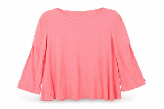 Front view of Phase Eight women’s pink basic blouse, size M