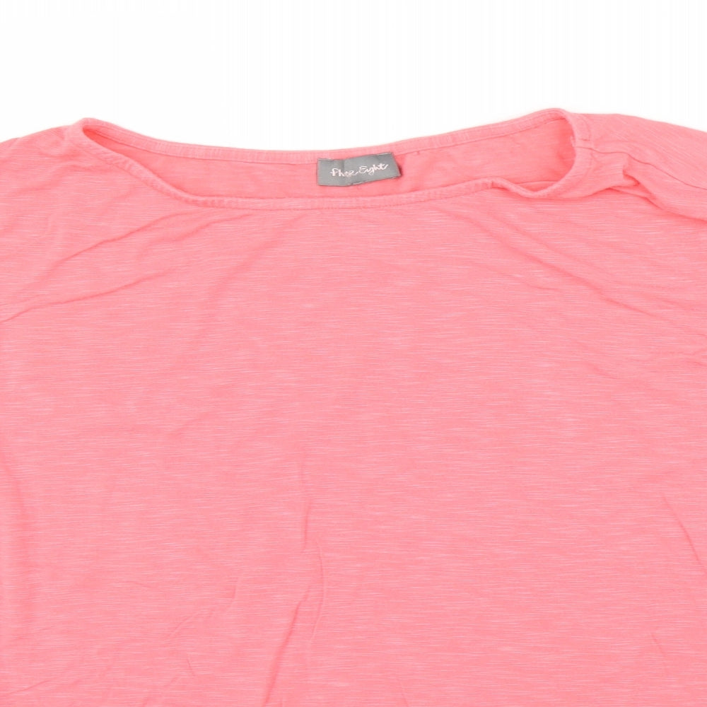 Womens UK Size M Phase Eight Pink Basic Blouse