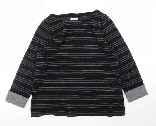 Womens UK Size M Kenar Black Pullover Jumper
