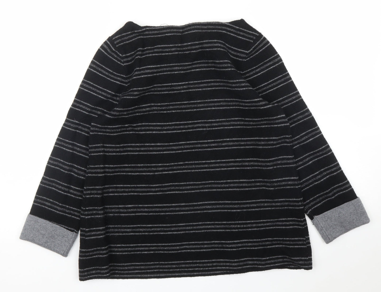 Womens UK Size M Kenar Black Pullover Jumper