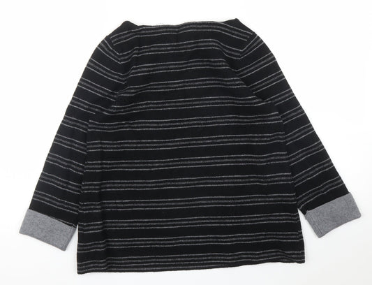 Womens UK Size M Kenar Black Pullover Jumper