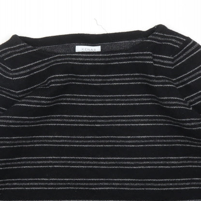 Womens UK Size M Kenar Black Pullover Jumper
