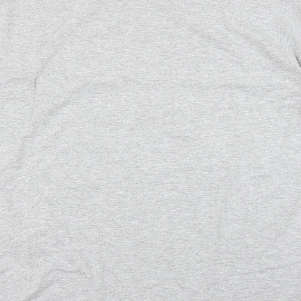 Womens UK Size 2XL Gildan Grey Basic T-Shirt