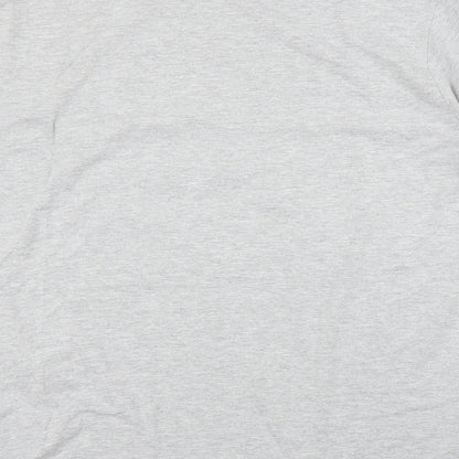 Womens UK Size 2XL Gildan Grey Basic T-Shirt