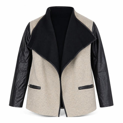 Front view of JD for Williams women’s beige cardigan jumper, size UK 12