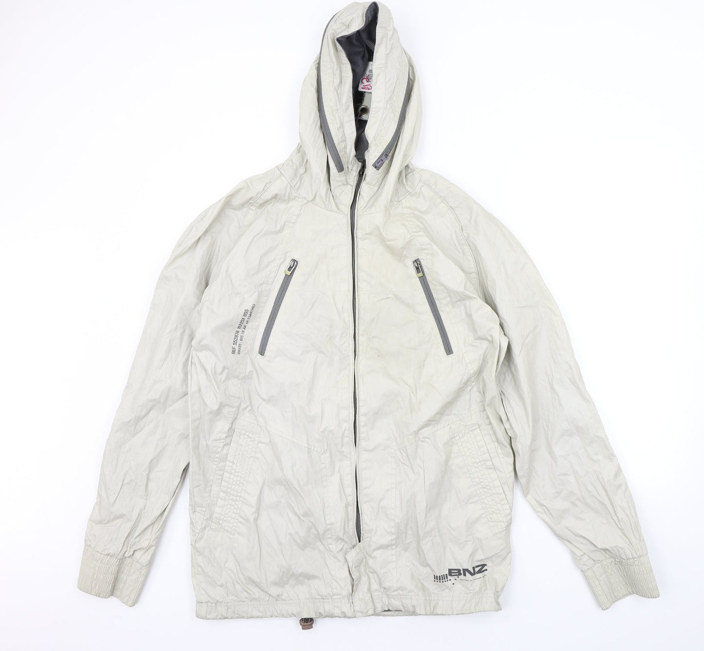eienzini Womens Beige   Jacket Coat Size M