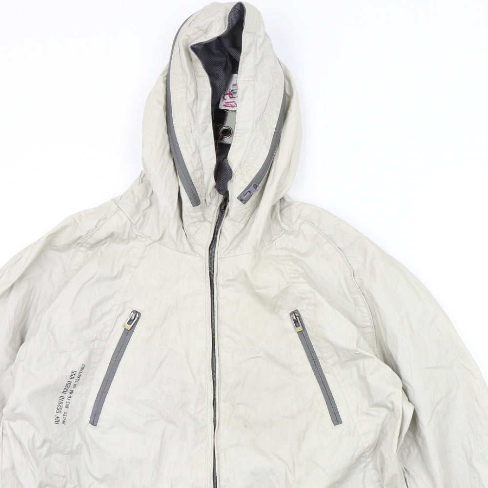 eienzini Womens Beige   Jacket Coat Size M