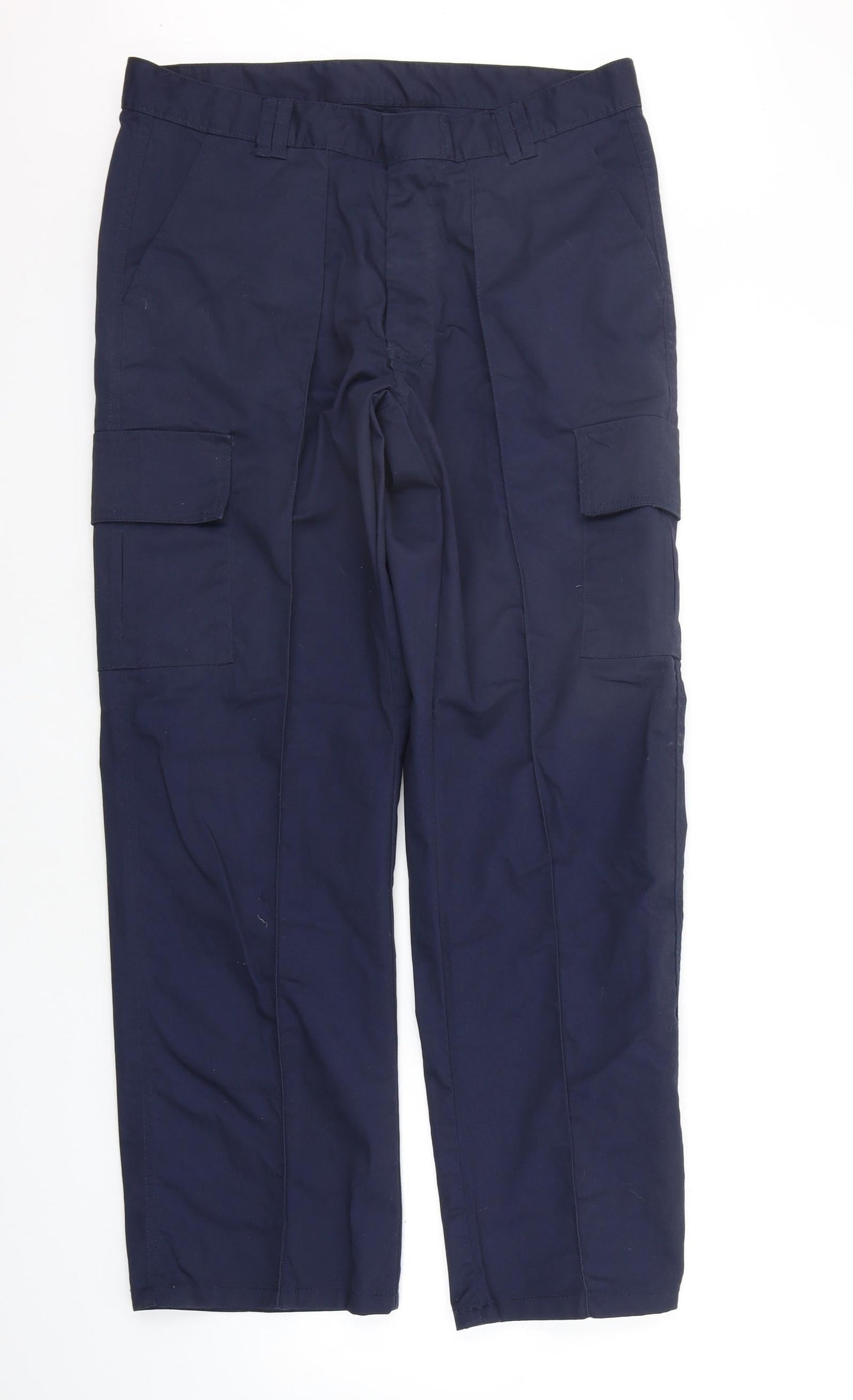 Womens UK Size 34 in Uneek Regular Fit  Blue Trousers