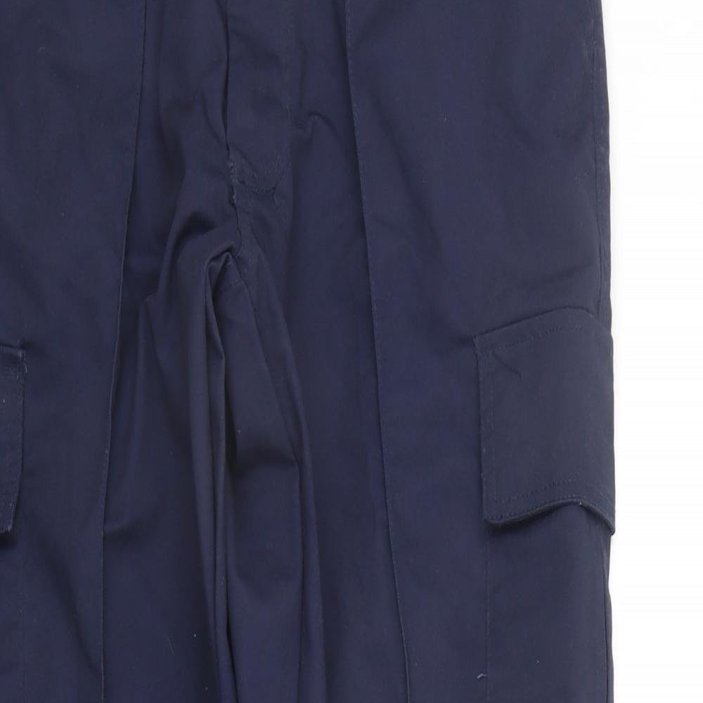 Womens UK Size 34 in Uneek Regular Fit  Blue Trousers