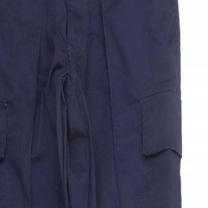 Womens UK Size 34 in Uneek Regular Fit  Blue Trousers