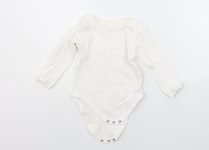 George Baby White Ikat  Babygrow One-Piece Size 12-18 Months