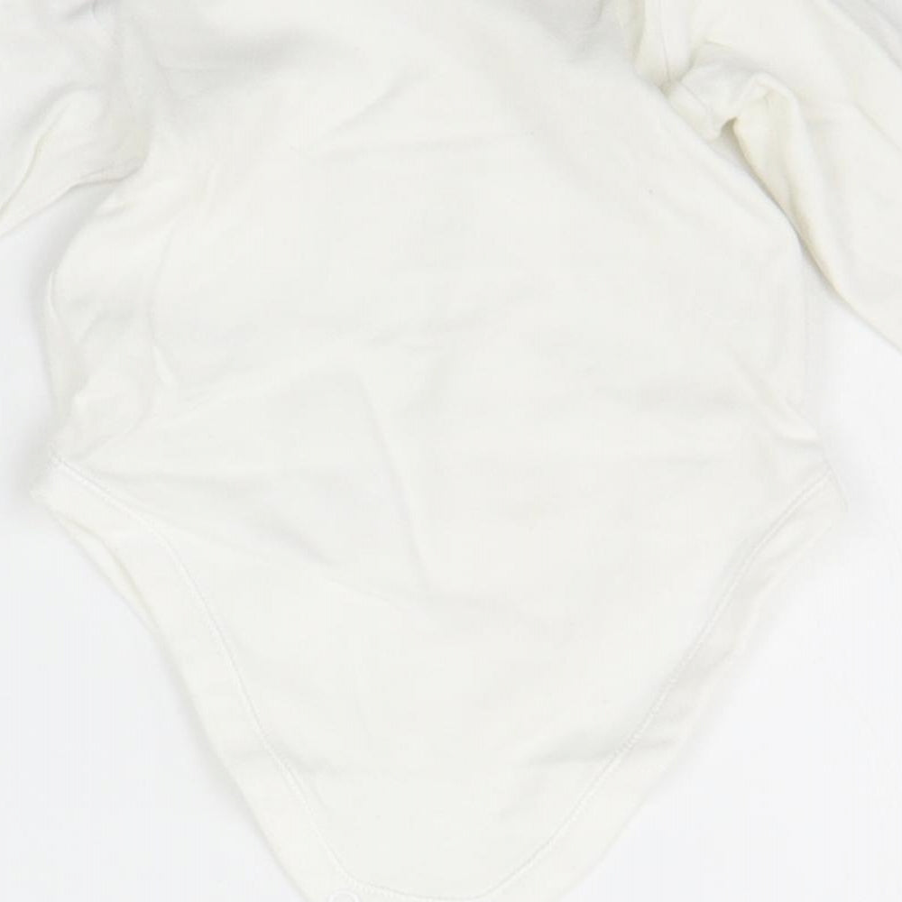 George Baby White Ikat  Babygrow One-Piece Size 12-18 Months