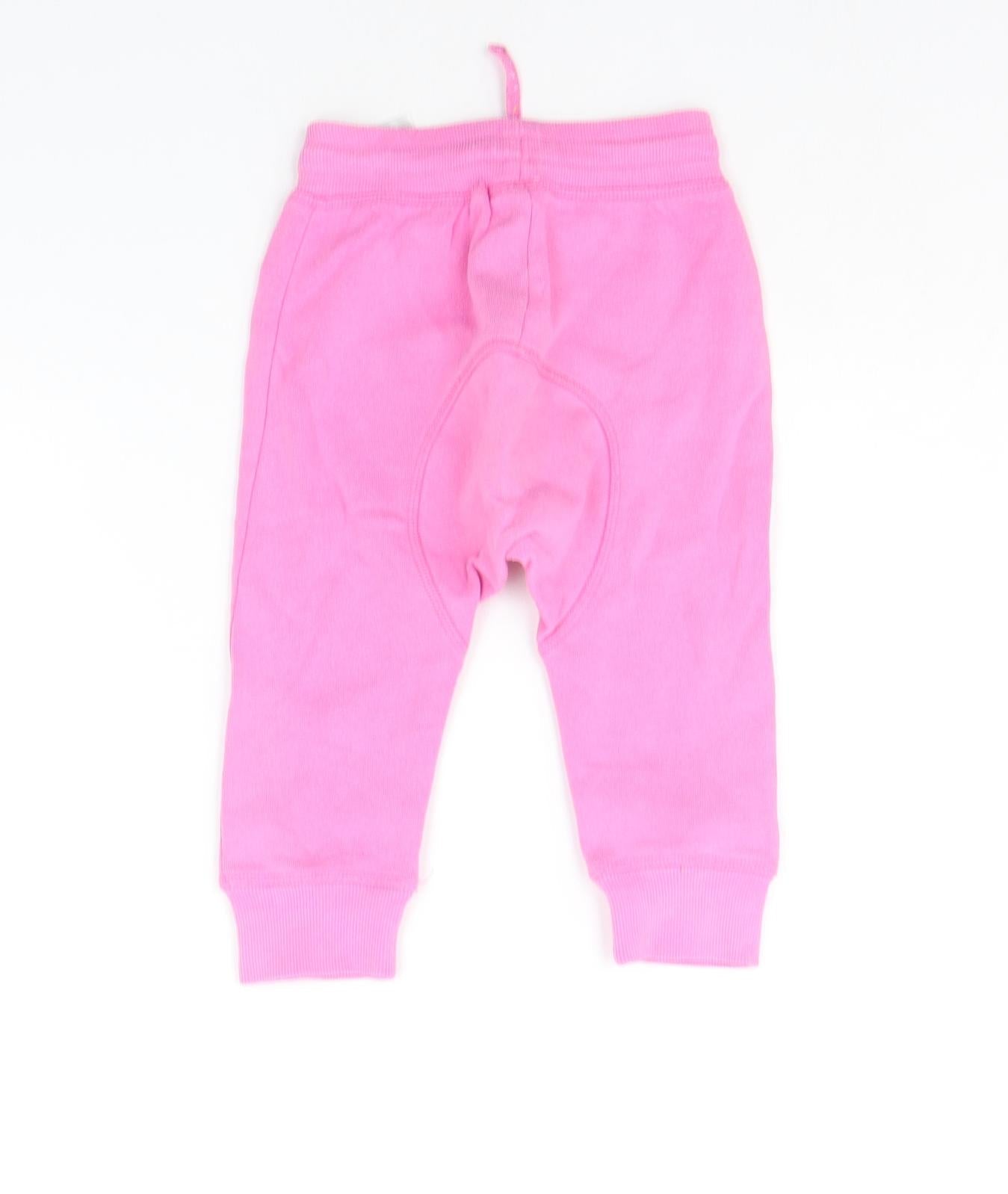H&M Baby Pink   Jogger Trousers Size 12 Months