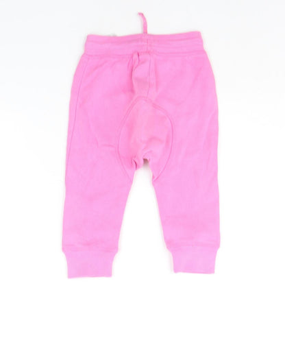 H&M Baby Pink   Jogger Trousers Size 12 Months