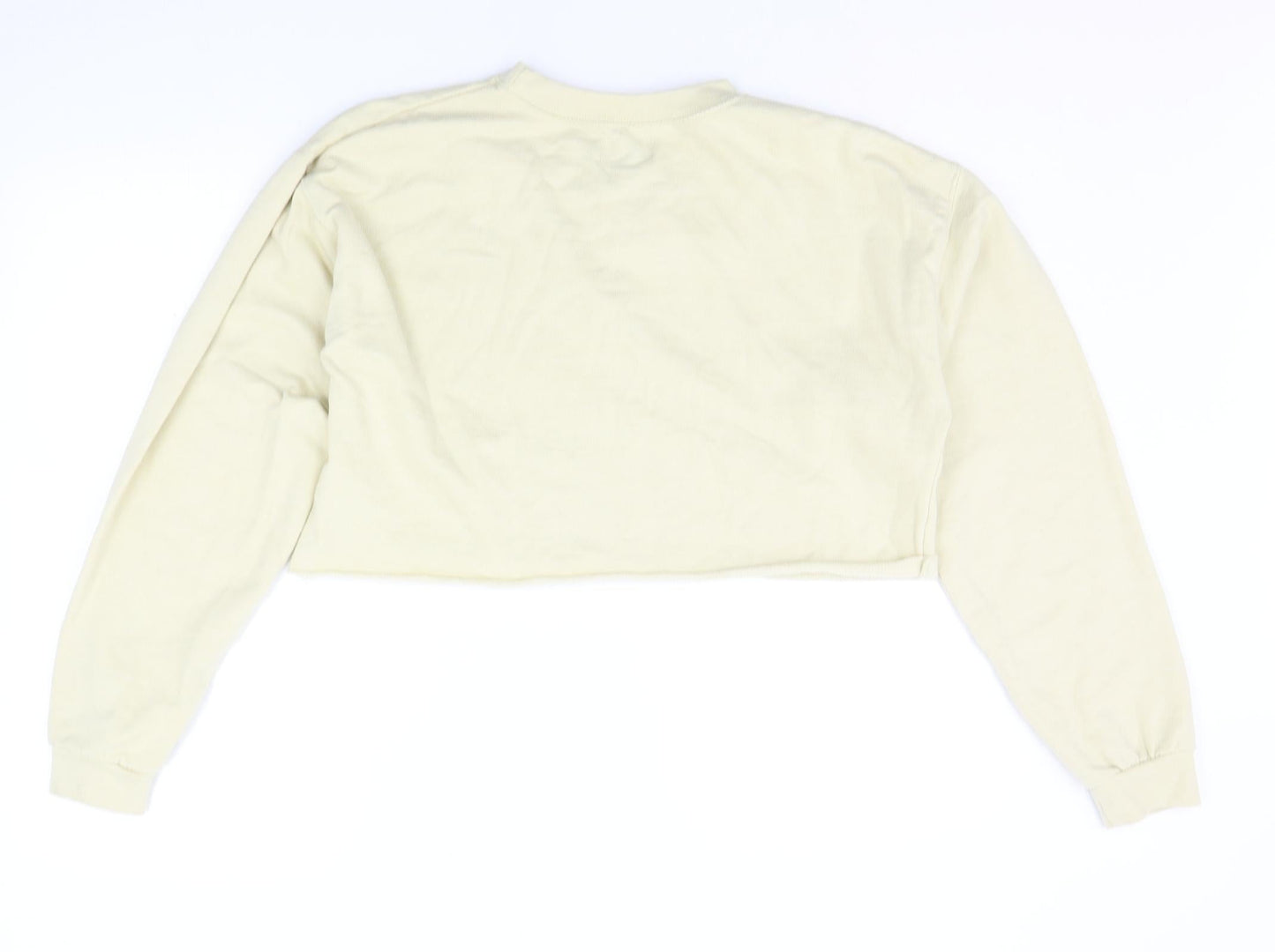 Womens UK Size S PRETTYLITTLETHING Yellow Pullover Jumper
