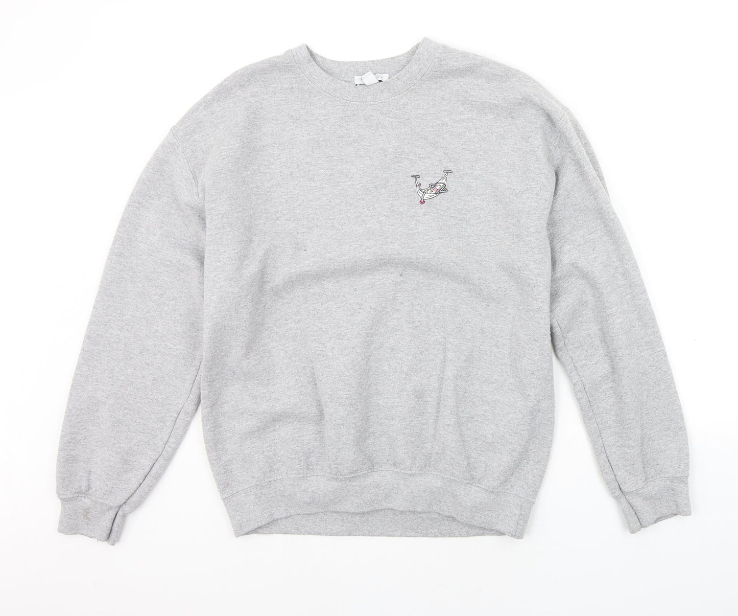 Primark Womens Grey   Pullover Jumper Size M