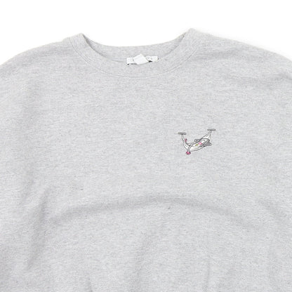 Primark Womens Grey   Pullover Jumper Size M