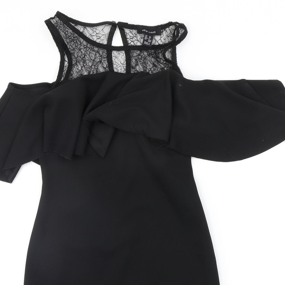 New Look Womens Black   A-Line  Size 10