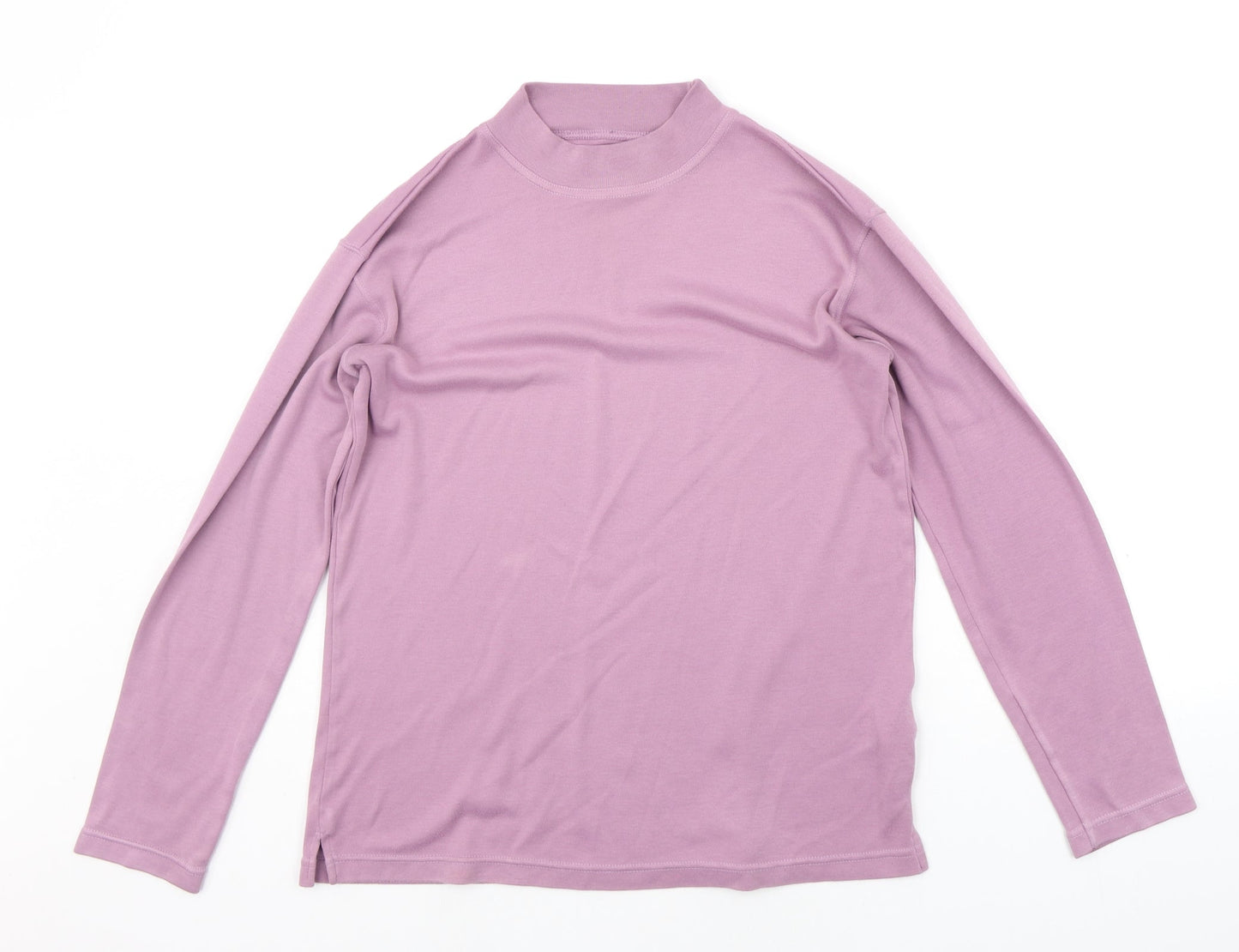 Womens UK Size S Preworn Purple Pullover Jumper