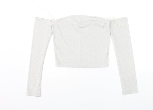 FOREVER 21 Womens Grey   Pullover Jumper Size L