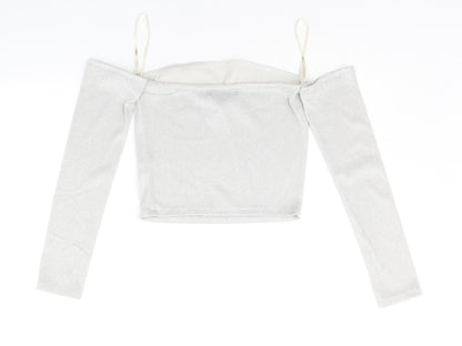 FOREVER 21 Womens Grey   Pullover Jumper Size L