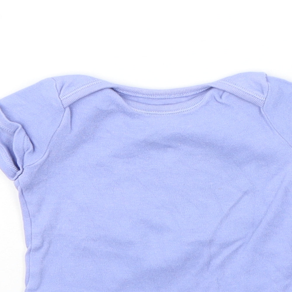 M&Co Baby Blue   Babygrow One-Piece Size 0-3 Months
