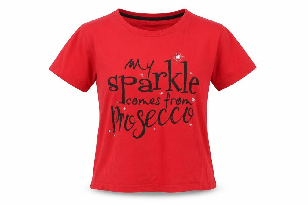 Womens UK Size L Preworn Red Basic T-Shirt