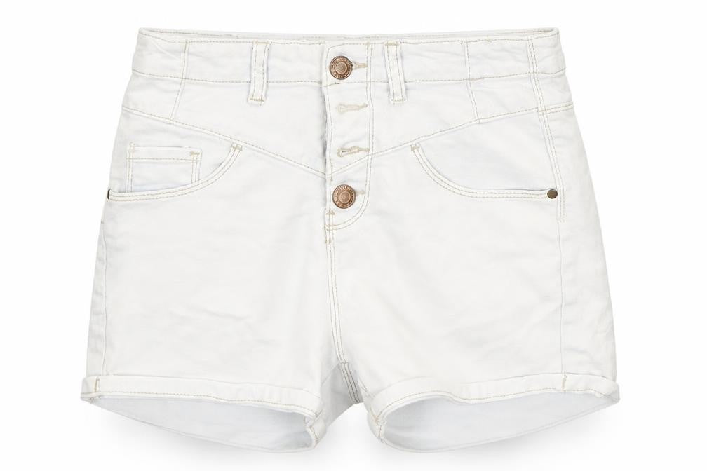 Womens UK Size 8 Denim CO Regular Fit Chino Shorts