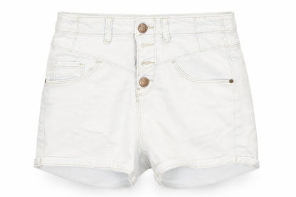 Womens UK Size 8 Denim CO Regular Fit Chino Shorts
