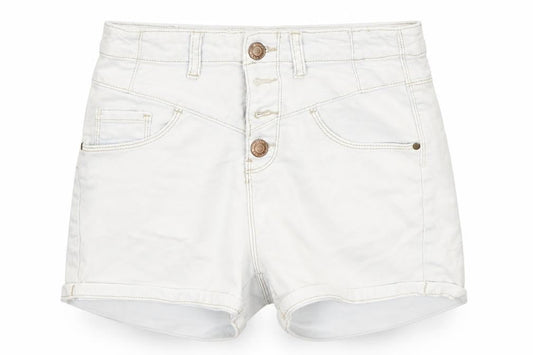 Womens UK Size 8 Denim CO Regular Fit Chino Shorts