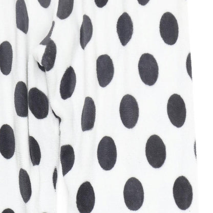 Primark Girls White Polka Dot  Top Pyjama Pants Size L