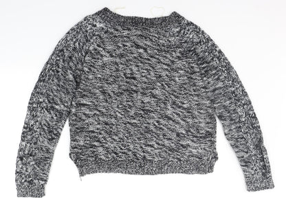 Womens UK Size 10 Select Grey Pullover Jumper