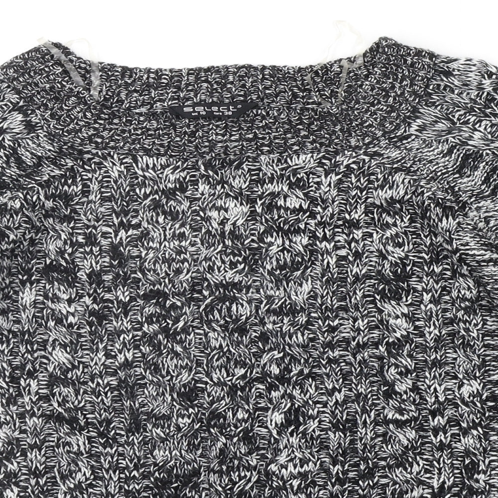 Womens UK Size 10 Select Grey Pullover Jumper