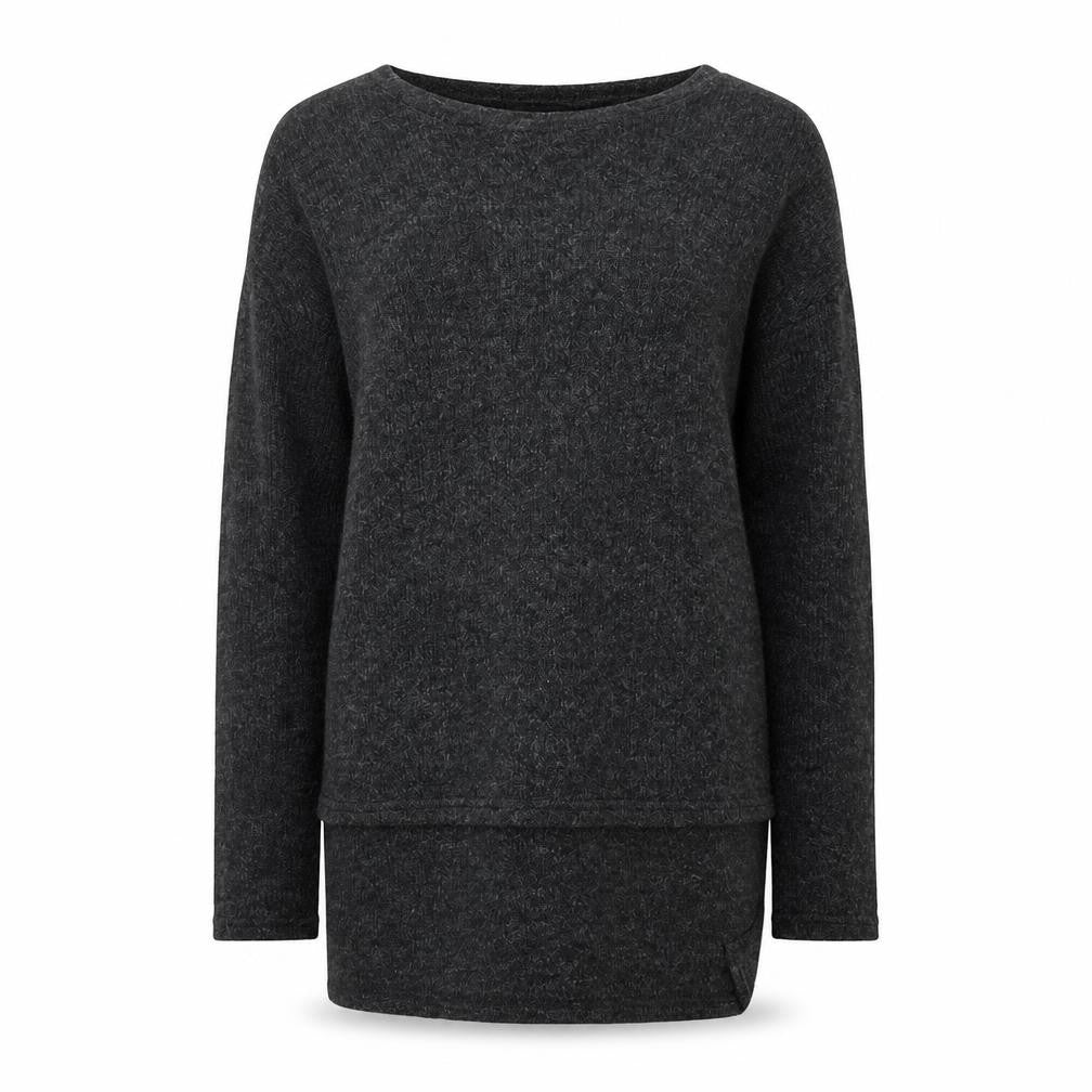 Front view of Select women’s green jumper dress, size UK 6