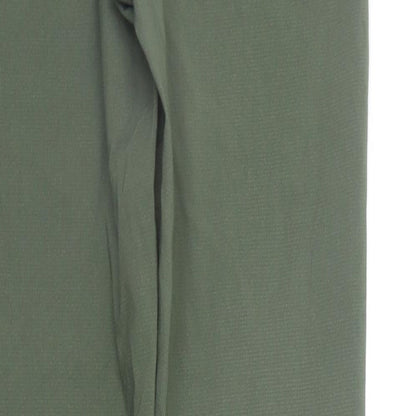 Womens UK Size L Preworn Regular Fit  Green Trousers